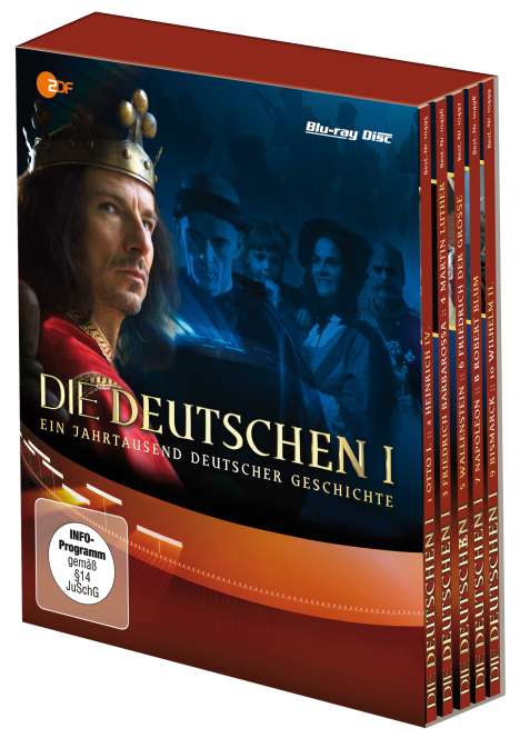 Die Deutschen I (Teil 1-10) (Blu-ray), 5 Blu-ray Discs