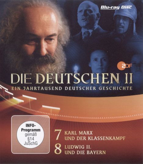 Die Deutschen II Teil 7+8: Karl Marx / Ludwig II (Blu-ray), Blu-ray Disc