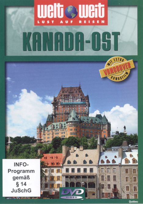 Kanada-Ost, DVD
