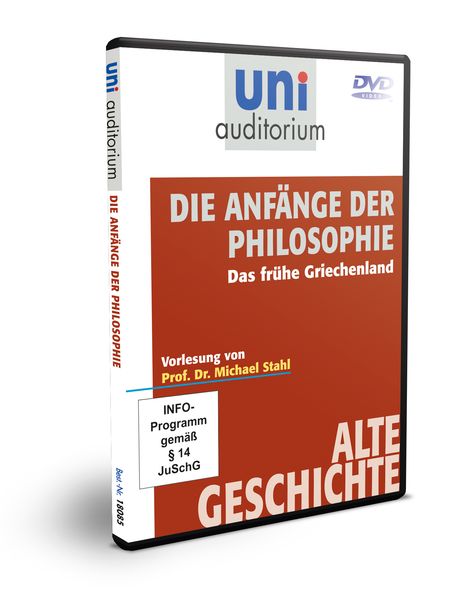 Alte Geschichte: Die Anfänge der Philosophie, DVD