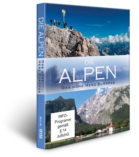 Die Alpen: Deutschland &amp; Österreich / Italien &amp; Schweiz, 2 DVDs