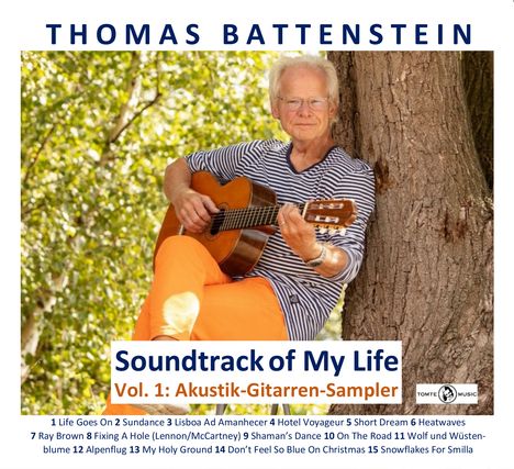 Thomas Battenstein: Soundtrack Of My Life Vol. 1: Akustik-Gitarren-Sampler + Vol. 2: E-Gitarren-Sampler, 2 CDs