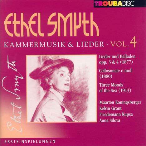 Ethel Smyth (1858-1944): Kammermusik &amp; Lieder Vol.4, CD