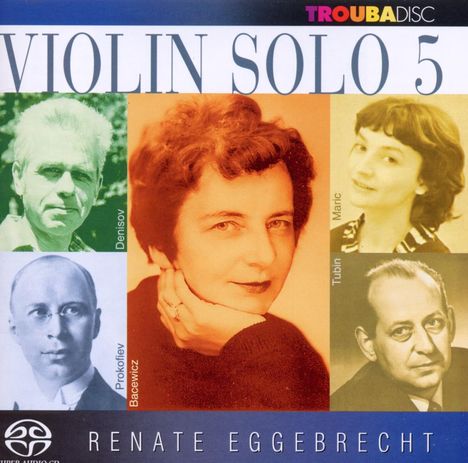 Renate Eggebrecht - Violin solo Vol.5, CD