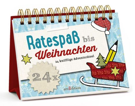 Norbert Golluch: Ratespaß bis Weihnachten, Buch