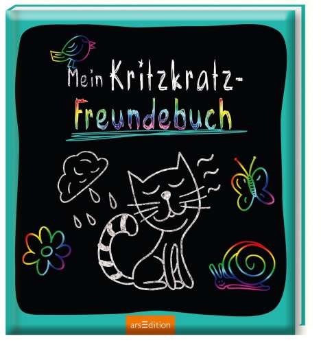 Mein Kritzkratz-Freundebuch, Buch