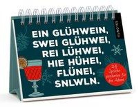 myNOTES Postkarten-Adventskal./Glühwein, Kalender