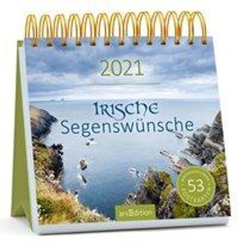 Postkartenkalender Irische Segenswünsche 2021, Kalender