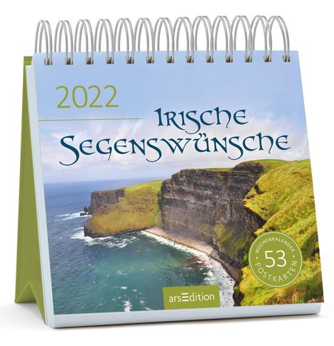 Postkartenkalender Irische Segenswünsche 2022, Kalender
