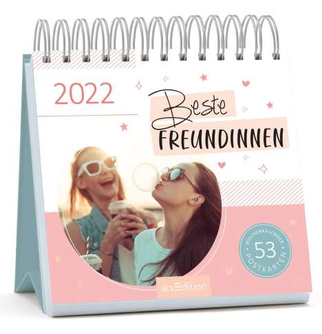 Postkartenkalender Beste Freundinnen 2022, Kalender