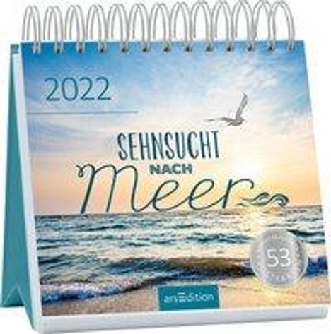 Postkartenkalender Sehnsucht nach Meer 2022, Kalender