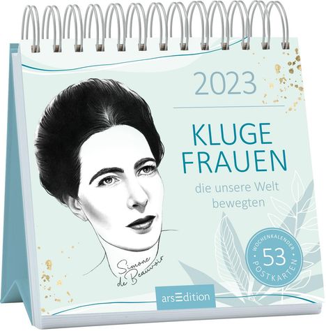 Postkartenkalender Kluge Frauen 2023, Kalender