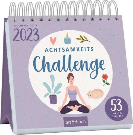 Kalender Achtsamkeits-Challenge 2023, Kalender