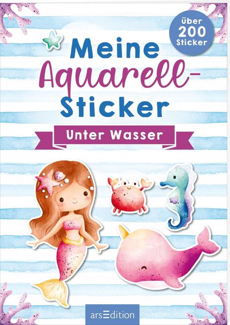 Meine Aquarell-Sticker - Unter Wasser, Diverse