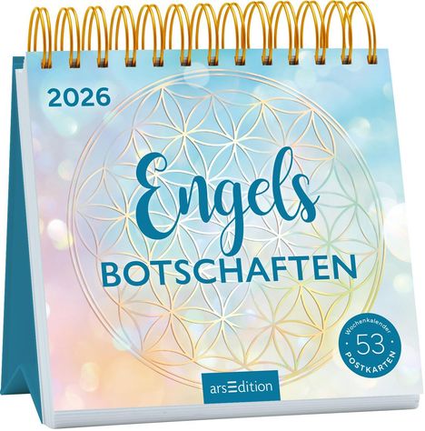 Postkartenkalender Engelsbotschaften 2026, Kalender