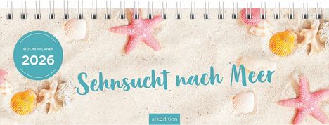 Tischkalender Sehnsucht nach Meer 2026, Kalender