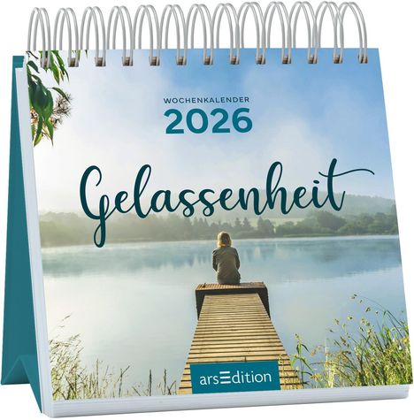 Mini-Wochenkalender Gelassenheit 2026, Kalender