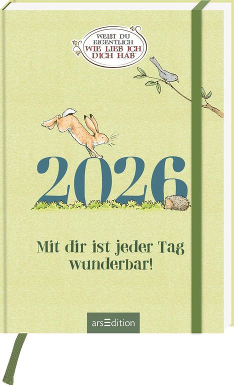 Buchkalender Weißt du eigentlich, wie lieb ich dich hab? 2026, Kalender