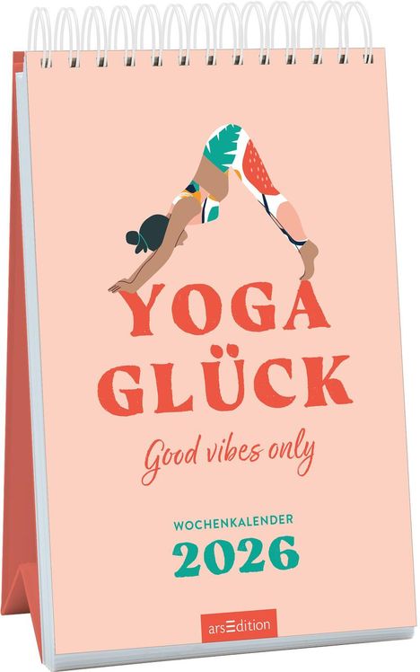 Wochenkalender Yogaglück 2026, Kalender