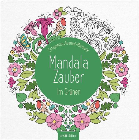 Mandala-Zauber - Im Grünen, Buch