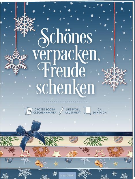 Geschenkpapier Zauberhafte Weihnachtszeit, Diverse