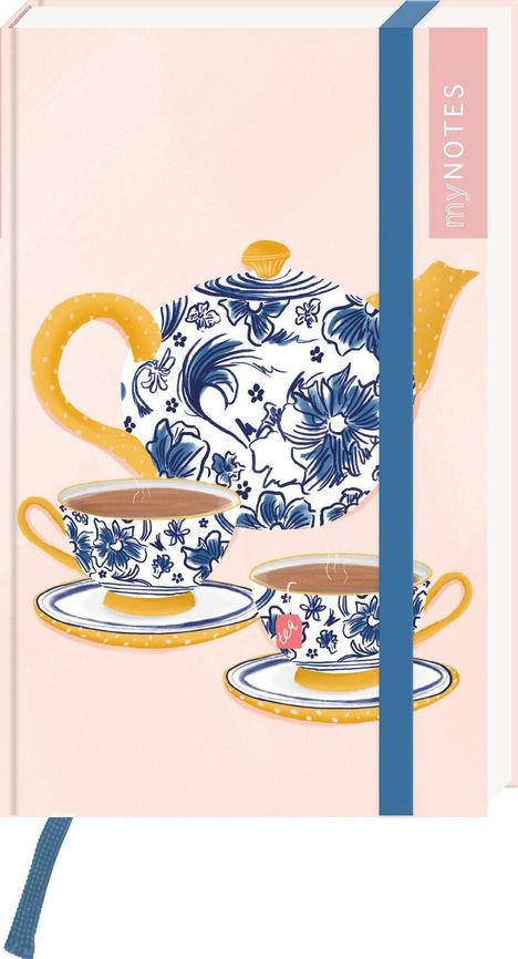 myNOTES Papeterie: Notizbuch A6 Simply, Katy - Tea Time, Diverse