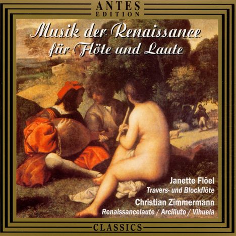 Janette Flöel spielt Werke der Renaissance, CD