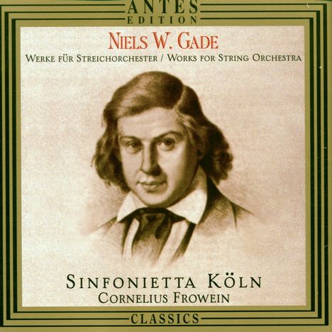 Niels Wilhelm Gade (1817-1890): Novelletten f.Streicher Nr.1 &amp; 2, CD
