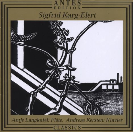 Sigfrid Karg-Elert (1877-1933): Werke für Flöte &amp; Klavier, CD