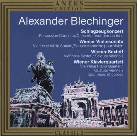 Alexander Blechinger (geb. 1956): Schlagzeugkonzert, CD
