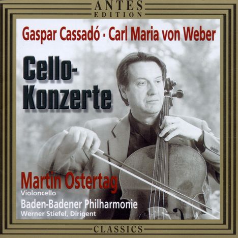 Martin Ostertag spielt Cellokonzerte, CD