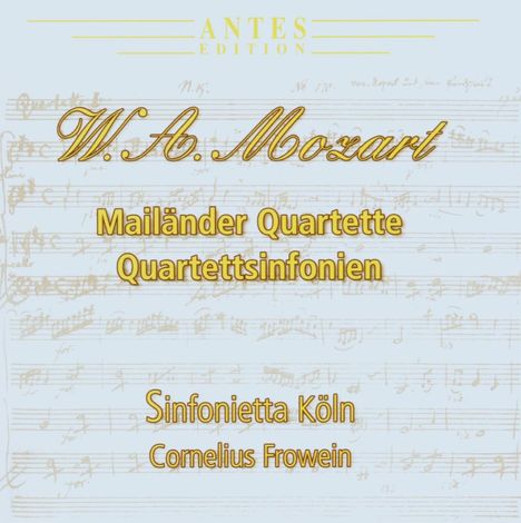 Wolfgang Amadeus Mozart (1756-1791): Streichquartette Nr.2,4,6,7 (Fassung für Streichorchester), CD