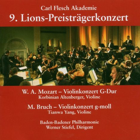 9.Lions-Preisträgerkonzert, CD