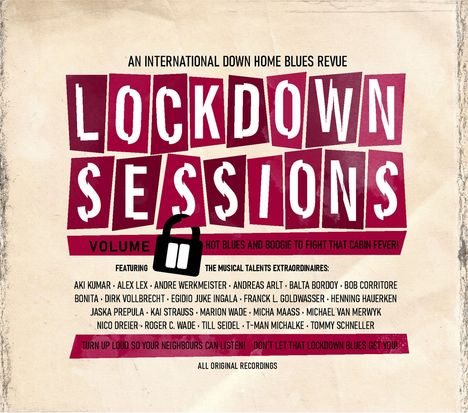 Blues Sampler: Lockdown Sessions 2: Hot Blues &amp; Boogie, 2 CDs
