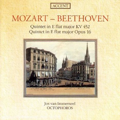 Wolfgang Amadeus Mozart (1756-1791): Quintett KV 452 für Klavier & Bläser, CD