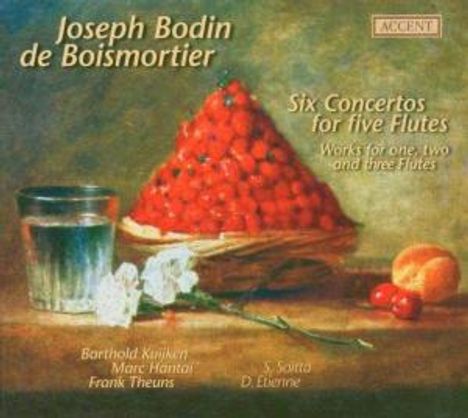Joseph Bodin de Boismortier (1689-1755): Konzerte für 5 Flöten op.15 Nr.1-6, CD