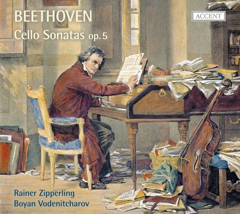 Ludwig van Beethoven (1770-1827): Cellosonaten Nr.1 & 2, CD