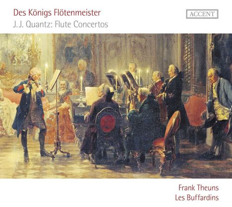 Johann Joachim Quantz (1697-1773): Flötenkonzerte d-moll,G-Dur,g-moll,a-moll, CD