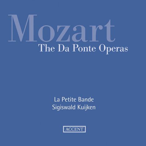 Wolfgang Amadeus Mozart (1756-1791): Die "Da Ponte-Opern", 9 CDs