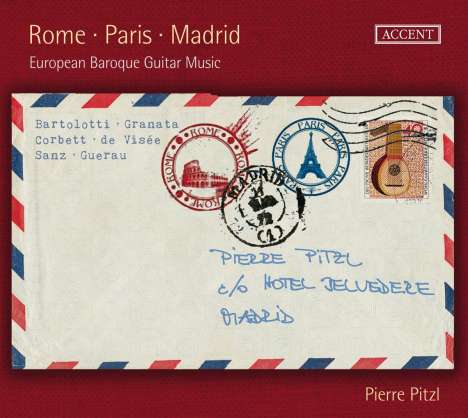 Pierre Pitzl - Rome - Paris - Madrid, CD