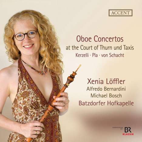 Xenia Löffler - Oboenkonzerte am Hof von Thurn und Taxis, CD