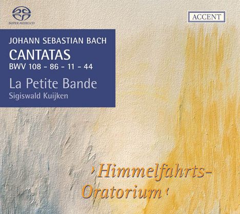 Johann Sebastian Bach (1685-1750): Kantaten BWV 11,44,86,108, Super Audio CD