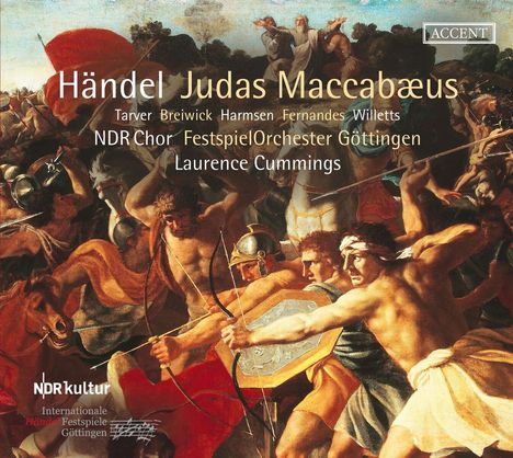 Georg Friedrich Händel (1685-1759): Judas Maccabeus HWV 63 (Revidierte Version 1747), 2 CDs