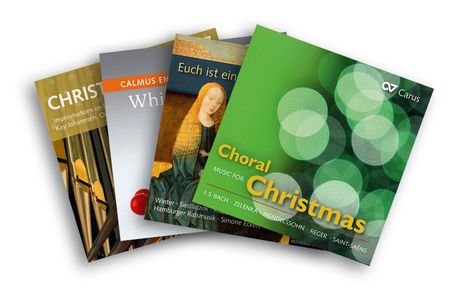 Weihnachtsmusik-Set III Carus (Exklusivset für jpc), 4 CDs