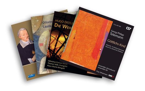 Weihnachtsmusik-Set IV Carus (Exklusivset für jpc), 4 CDs