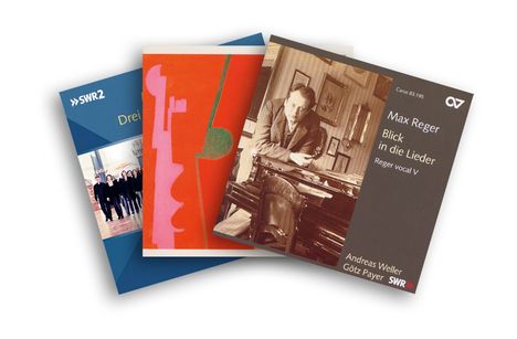 Max Reger (1873-1916): Chorwerke &amp; Lieder (Exklusivset für jpc), 3 CDs