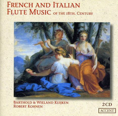 Französische und italienische Flötenmusik aus dem 18.Jh., 2 CDs