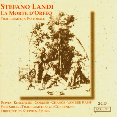 Stefano Landi (1587-1639): La Morte d'Orfeo, 2 CDs