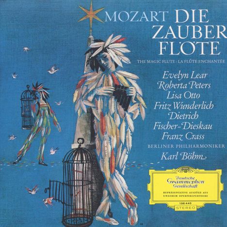 Wolfgang Amadeus Mozart (1756-1791): Die Zauberflöte (Ausz./180g), LP