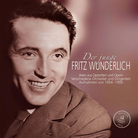 Der junge Fritz Wunderlich - Aufnahmen 1954-1959 (180g), LP